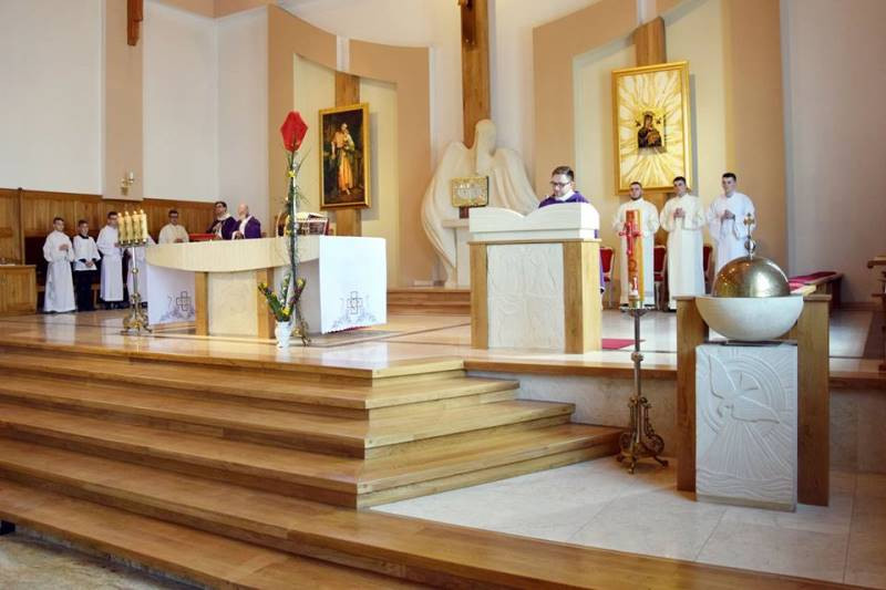 Podziękowanie za rekolekcje w Katolickiej Szkole Księży Pallotynów