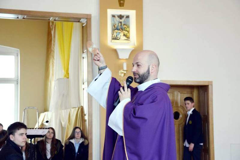 Podziękowanie za rekolekcje w Katolickiej Szkole Księży Pallotynów