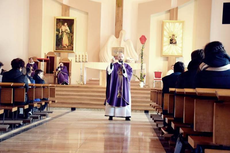 Podziękowanie za rekolekcje w Katolickiej Szkole Księży Pallotynów
