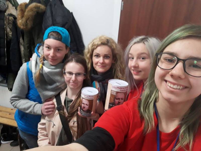 Wczorajsza zbiórka funduszy w Intermarche na operację dla niewidomego Czesława