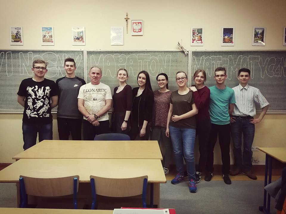 VI Nocny Maraton Matematyczny w 