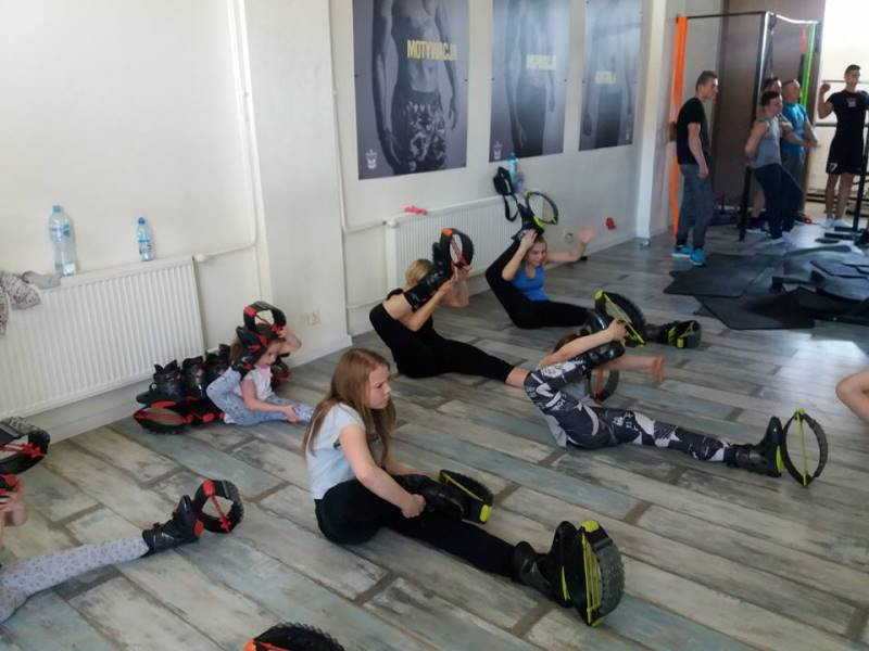 Zajęcia Kangoo Jumps dla dzieci z Domu Dziecka w Chełmnie