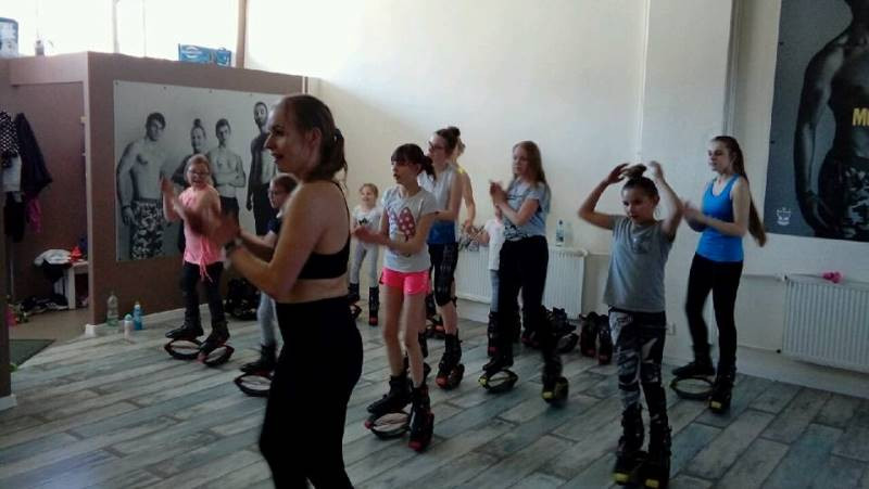 Zajęcia Kangoo Jumps dla dzieci z Domu Dziecka w Chełmnie