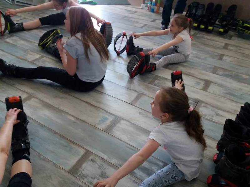 Zajęcia Kangoo Jumps dla dzieci z Domu Dziecka w Chełmnie