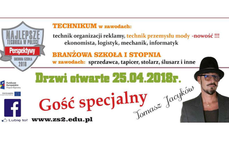 25 kwietnia - Zapraszamy na Drzwi Otwarte Zespołu Szkół im. Adama Mickiewicza w Chełmnie