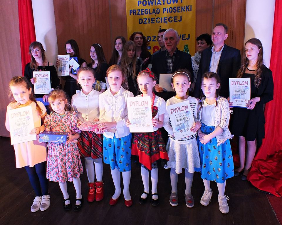 Podsumowanie i Laureaci XXIII Powiatowego Przeglądu Piosenki Dziecięcej i Młodzieżowej 