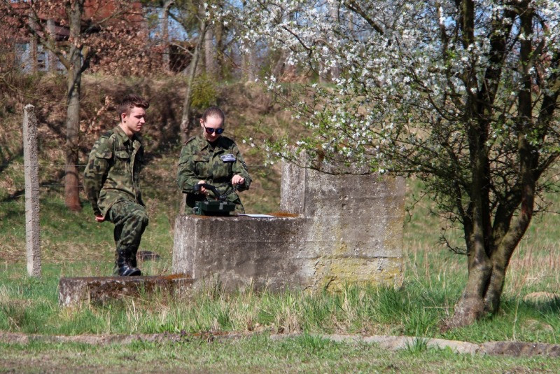 Uczniowie klasy mundurowej z Zespołu Szkół we Wroniu ćwiczyli w 3bdm