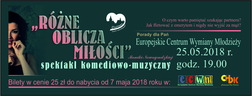 25 maja - Spektakl komediowo-muzyczny: 