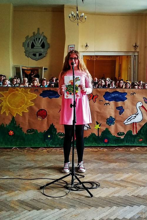 Piąte urodziny konkursu recytatorskiego ,, Spotkanie z poezją'