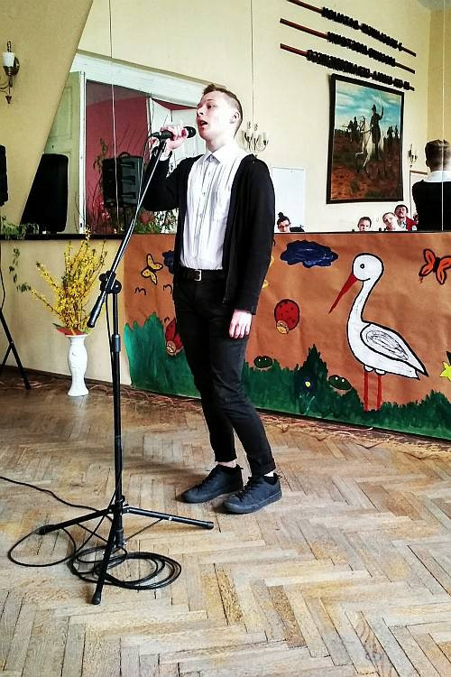 Piąte urodziny konkursu recytatorskiego ,, Spotkanie z poezją'