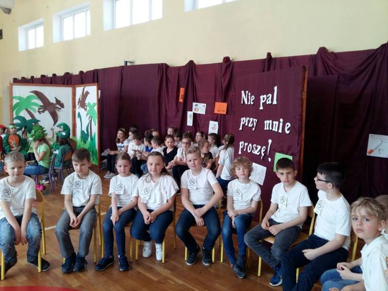 Nie pal przy mnie proszę! Przedstawienie dotyczące zdrowego trybu życia