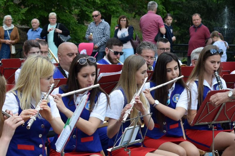 Koncert Orkiestry Dętej, Tancerek i Mażoretek CHDK: 