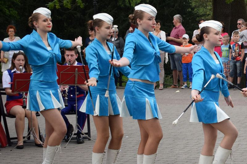 Koncert Orkiestry Dętej, Tancerek i Mażoretek CHDK: 