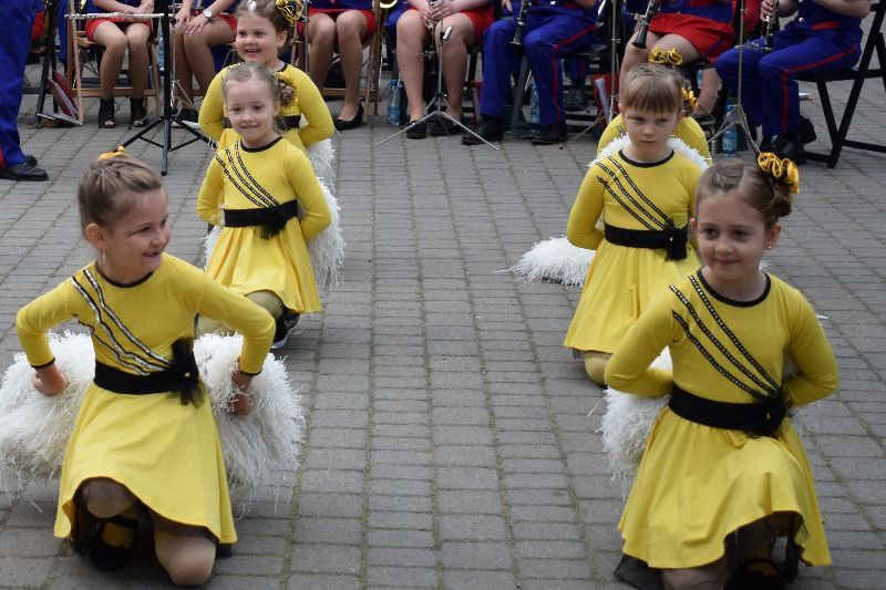 Koncert Orkiestry Dętej, Tancerek i Mażoretek CHDK: 