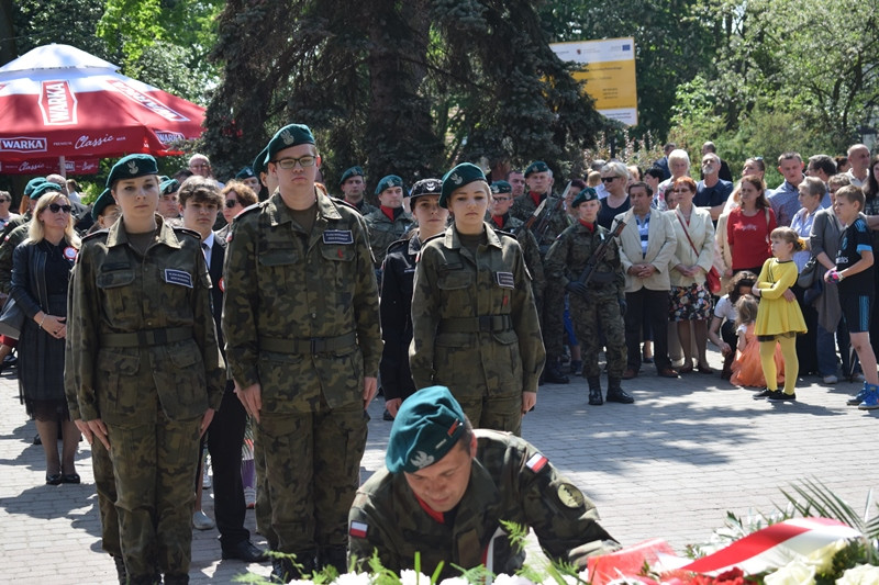 Uroczystość przy Grobie Nieznanego Żołnierza w rocznicę uchwalenia Konstytucji 3 Maja