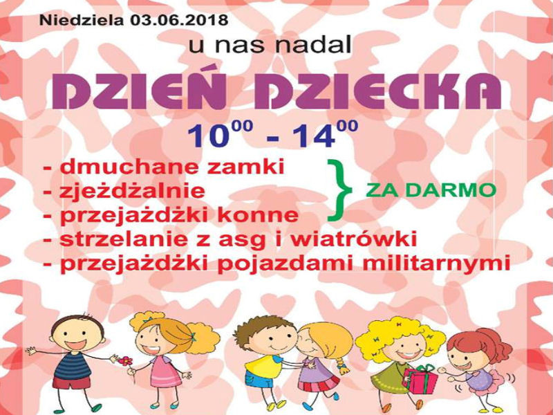 3 czerwca - Dzień Dziecka z atrakcjami w 