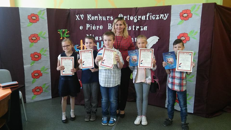 Najlepsi z ortografii docenieni przez Burmistrza