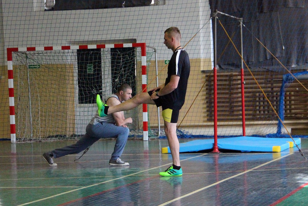 Egzamin sprawności fizycznej w 3 Batalionie Drogowo-Mostowym