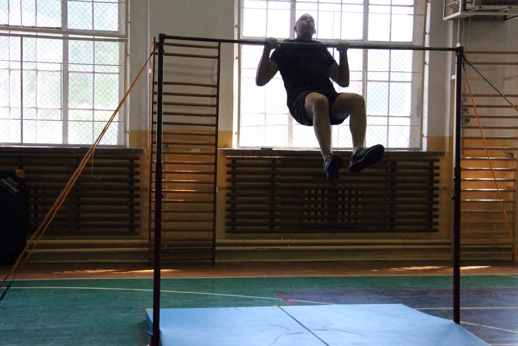 Egzamin sprawności fizycznej w 3 Batalionie Drogowo-Mostowym