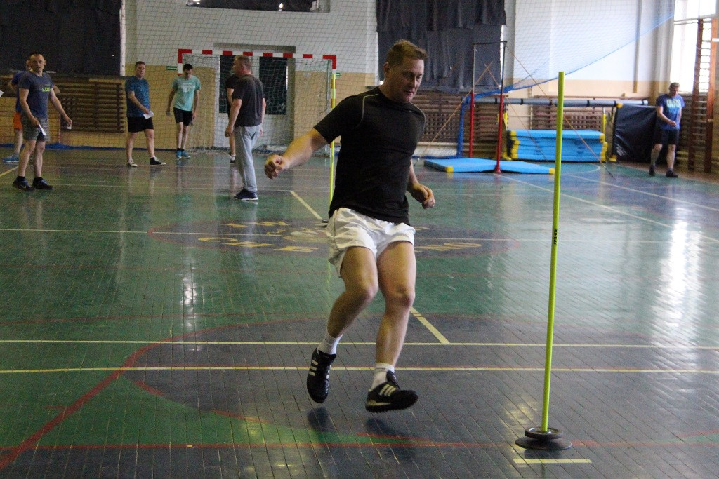 Egzamin sprawności fizycznej w 3 Batalionie Drogowo-Mostowym