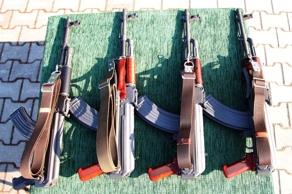 Uroczystość wręczenia broni elewom służby przygotowawczej