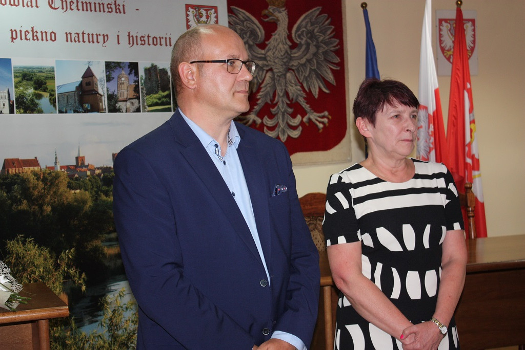 Podziękowanie za wieloletnią współpracę dla pani Marioli Burc