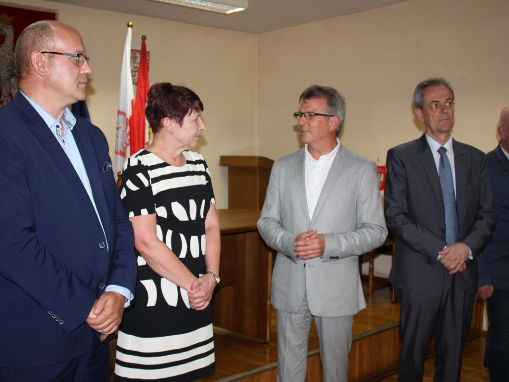 Podziękowanie za wieloletnią współpracę dla pani Marioli Burc