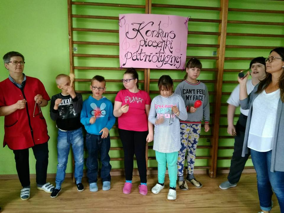 Prezentacja talentów konkursowych podopiecznych S.O.S.W.