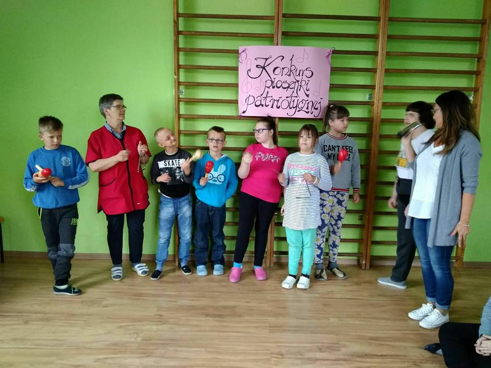 Prezentacja talentów konkursowych podopiecznych S.O.S.W.