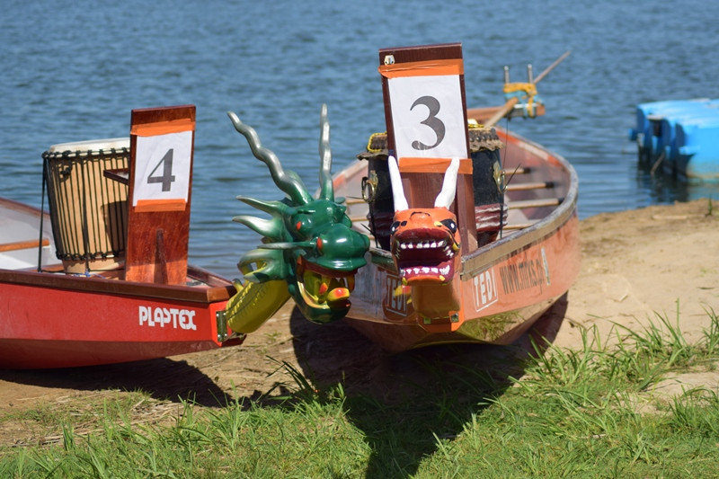 Wspaniała rywalizacja podczas XI Chełmińskich Wyścigów Łodzi Smoczych