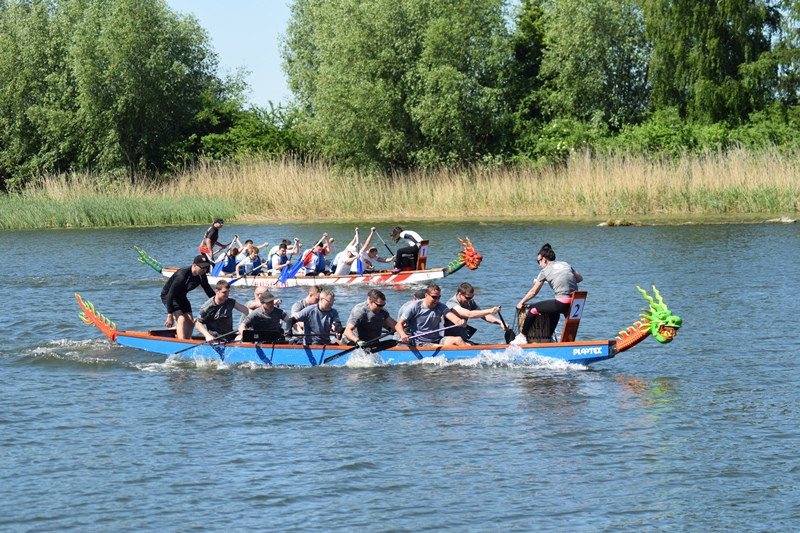 Wspaniała rywalizacja podczas XI Chełmińskich Wyścigów Łodzi Smoczych