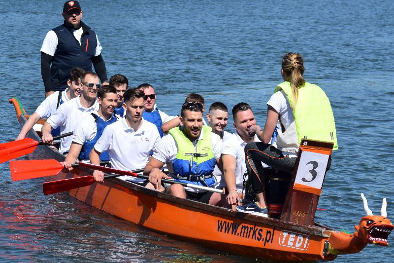 Wspaniała rywalizacja podczas XI Chełmińskich Wyścigów Łodzi Smoczych