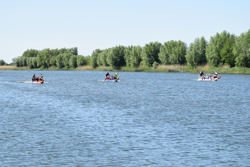 Wspaniała rywalizacja podczas XI Chełmińskich Wyścigów Łodzi Smoczych