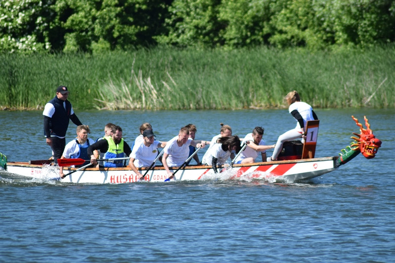 Wspaniała rywalizacja podczas XI Chełmińskich Wyścigów Łodzi Smoczych