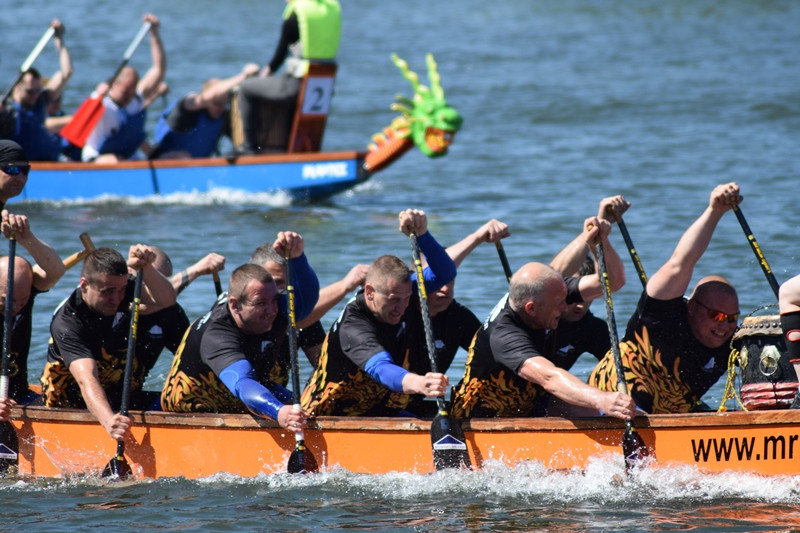 Wspaniała rywalizacja podczas XI Chełmińskich Wyścigów Łodzi Smoczych