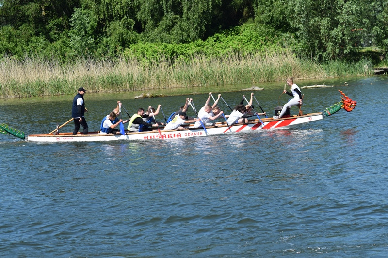 Wspaniała rywalizacja podczas XI Chełmińskich Wyścigów Łodzi Smoczych