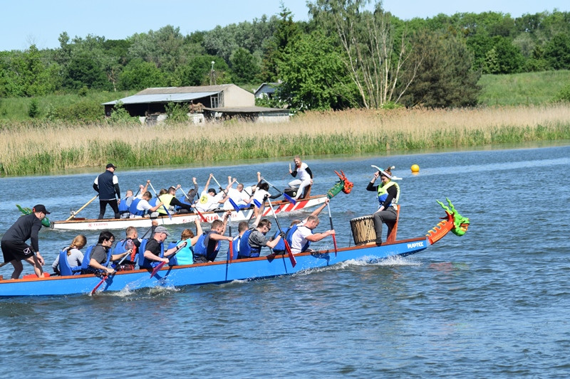 Wspaniała rywalizacja podczas XI Chełmińskich Wyścigów Łodzi Smoczych