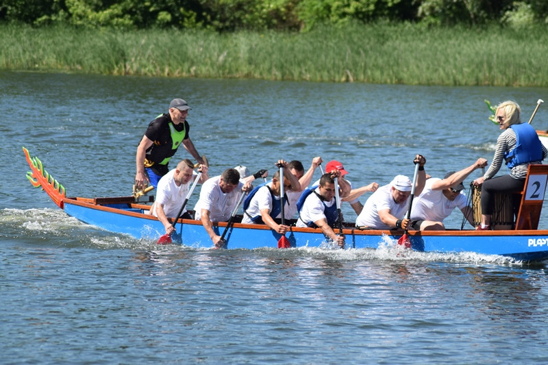 Wspaniała rywalizacja podczas XI Chełmińskich Wyścigów Łodzi Smoczych