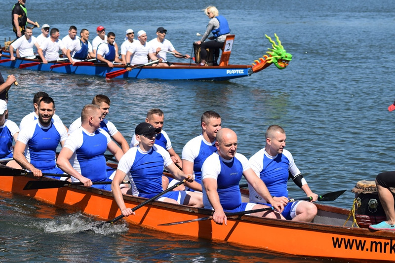 Wspaniała rywalizacja podczas XI Chełmińskich Wyścigów Łodzi Smoczych