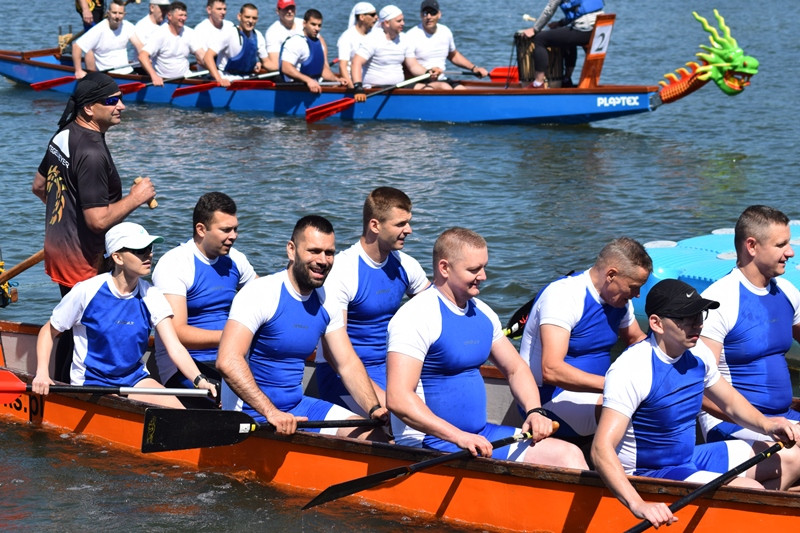 Wspaniała rywalizacja podczas XI Chełmińskich Wyścigów Łodzi Smoczych