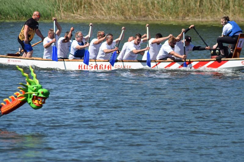 Wspaniała rywalizacja podczas XI Chełmińskich Wyścigów Łodzi Smoczych