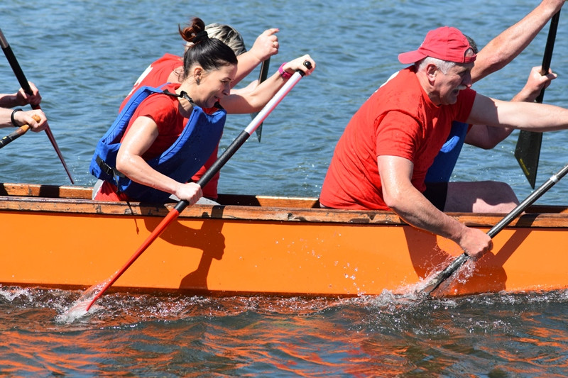 Wspaniała rywalizacja podczas XI Chełmińskich Wyścigów Łodzi Smoczych