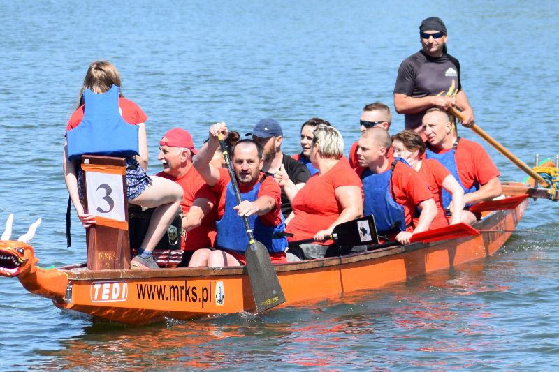 Wspaniała rywalizacja podczas XI Chełmińskich Wyścigów Łodzi Smoczych