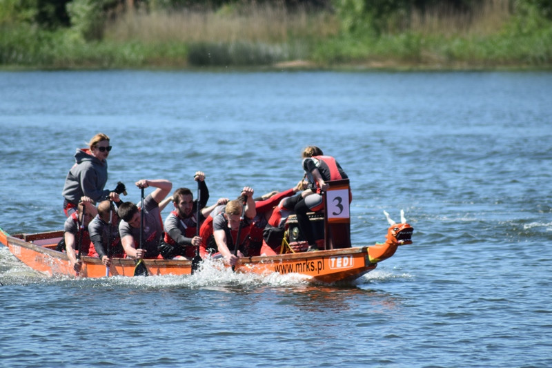 Wspaniała rywalizacja podczas XI Chełmińskich Wyścigów Łodzi Smoczych