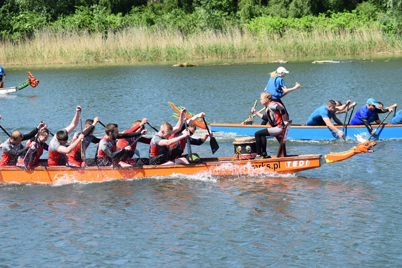 Wspaniała rywalizacja podczas XI Chełmińskich Wyścigów Łodzi Smoczych