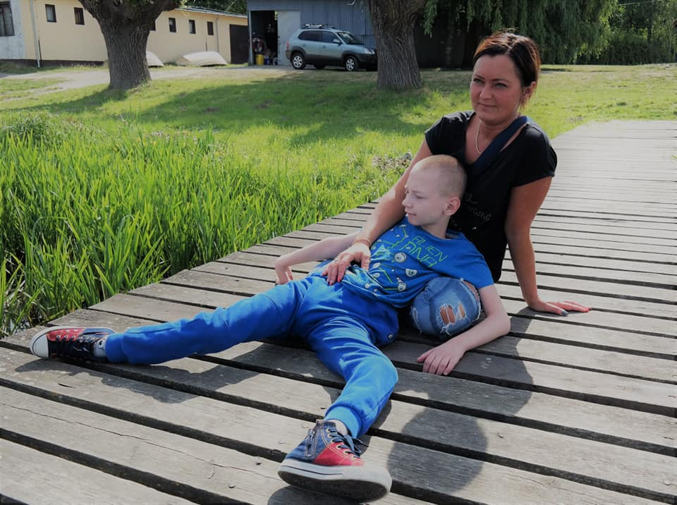 Sielski piknik nad jeziorem Starogrodzkim dzieci specjalnej troski