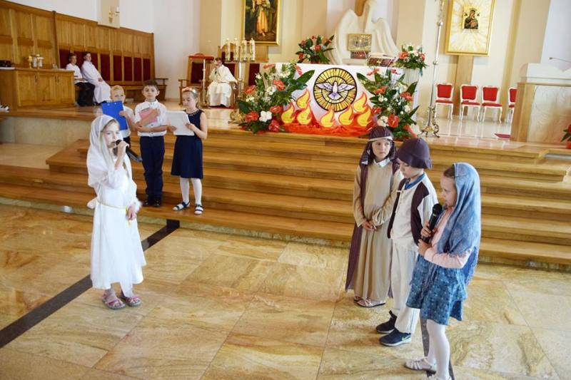 Ostatnia przed wakacjami rodzinna Msza Święta uczniów 