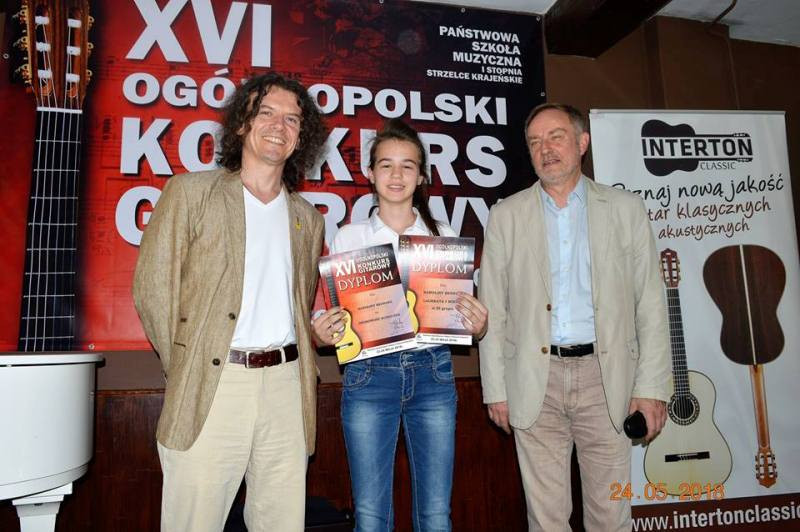 Karolina Bednarz najlepsza w XVI Ogólnopolskim Konkursie Gitarowym