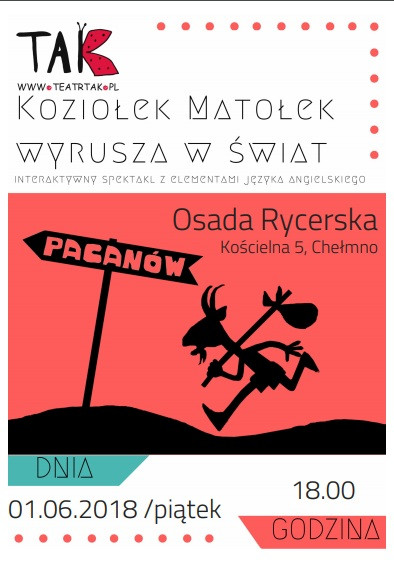 1 czerwca - Zapraszamy na spektakl 