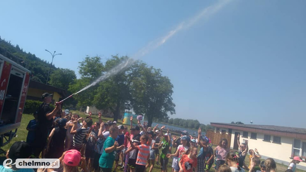 Sapersko-strażacki Dzień Dziecka na łonie natury